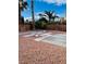 Cozy backyard featuring desert landscaping, stone pavers, and privacy wall at 1960 Verbania Dr, Las Vegas, NV 89134