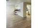 Open concept living and kitchen area with bar seating at 1960 Verbania Dr, Las Vegas, NV 89134
