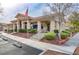 The community clubhouse with a welcoming entrance, showcasing a place for gatherings and resident services at 3425 Conan St # 103, Las Vegas, NV 89129