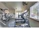 The fitness center with modern equipment, including treadmills and weight machines, for a convenient workout experience at 3425 Conan St # 103, Las Vegas, NV 89129