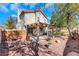 Back patio and pergola area is perfect for enjoying outdoor living and entertaining at 409 Rutherford Cir, Las Vegas, NV 89123