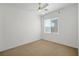 Spare bedroom boasts modern ceiling fan and bright natural light at 6121 Sinatra Sands Ct, Las Vegas, NV 89130