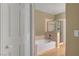 Bathroom with combined shower and tub at 820 Canterra St # 1054, Las Vegas, NV 89138