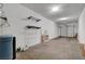 Spacious garage offering storage shelving and ample room for vehicles at 820 Canterra St # 1054, Las Vegas, NV 89138