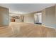 Open-concept living area with hardwood floors, perfect for entertaining and everyday living at 820 Canterra St # 1054, Las Vegas, NV 89138