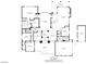 Detailed floor plan showing layout of bedrooms, bathrooms, living spaces, and garage at 8211 Windsor Crest Ct, Las Vegas, NV 89123