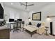 Enjoy this comfortable office with stylish decor, plenty of seating, and great natural light at 11099 Moonlight Fire Ct, Las Vegas, NV 89135