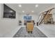 Modern living room featuring a flat-screen TV and comfortable seating at 4587 Yellow Pine Ave, Mount Charleston, NV 89124