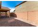 View of brick paved backyard, ideal for outdoor activities at 5646 Sophie Belle Ave, Las Vegas, NV 89131