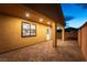 View of brick paved covered patio perfect for outdoor dining and entertaining at 5646 Sophie Belle Ave, Las Vegas, NV 89131