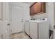 Functional laundry room with a washer and dryer at 5928 Radiance Park St, North Las Vegas, NV 89081