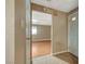 Bedroom entrance featuring wood floors, neutral paint and ample natural light at 6870 Laronda Ln, Las Vegas, NV 89156