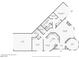 Detailed floor plan showcasing the layout of the house, including room dimensions and placement at 7315 Mission Hills Dr, Las Vegas, NV 89113