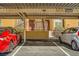 Assigned covered parking space for residents' vehicles, with convenient access to the building at 7950 W Flamingo Rd # 1081, Las Vegas, NV 89147