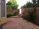 Outdoor space boasts a private, fenced-in patio area, perfect for outdoor relaxation at 8003 Retriever Ave, Las Vegas, NV 89147