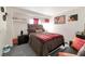 Comfortable bedroom with a queen-sized bed, nightstands, and decorative artwork on the wall at 8440 Wandering Sun Ave, Las Vegas, NV 89129