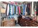 Walk-in closet offering plenty of room for storage and organization at 8440 Wandering Sun Ave, Las Vegas, NV 89129