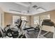 Bright community gym featuring modern treadmills, stationary bikes, and other fitness equipment for residents at 8440 Wandering Sun Ave, Las Vegas, NV 89129