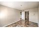 Bedroom with unique flooring, neutral paint color and natural light at 1381 E University Ave # 204, Las Vegas, NV 89119
