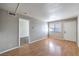 Inviting living room with wood flooring and an abundance of natural light at 1381 E University Ave # 204, Las Vegas, NV 89119