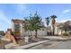 Charming two-story home features a well-maintained yard and desert landscaping at 2573 Rafferty Creek Ln, Las Vegas, NV 89156