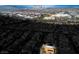 Aerial view of home located with quick access to The Strip at 283 New River Cir, Henderson, NV 89052