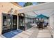 Community building with a covered patio and tables, perfect for outdoor gatherings and activities at 2851 S Valley View Blvd # 1079, Las Vegas, NV 89102