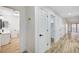 Hallway offering easy access to the bedrooms and bathrooms at 2851 S Valley View Blvd # 1079, Las Vegas, NV 89102