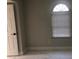 Bright bedroom features a modern window with white marble flooring and an electrical outlet at 2970 Juniper Hills Blvd # 102, Las Vegas, NV 89142