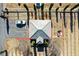 Birds eye view of the estate's roof, adjacent parking, and symmetrical landscaping at 3780 E Kellogg Rd, Pahrump, NV 89061