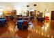 Large event space with ample seating and a view of the picturesque outdoor scenery at 3780 E Kellogg Rd, Pahrump, NV 89061