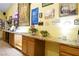 A commercial space featuring cabinets, glassware, and decor at 3780 E Kellogg Rd, Pahrump, NV 89061