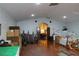 Functional storage space with boxes, stacked chairs, and access to other areas at 3780 E Kellogg Rd, Pahrump, NV 89061