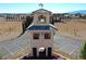 Winery's tower shows classic architecture, a weathervane, and overlooks the vineyard at 3780 E Kellogg Rd, Pahrump, NV 89061