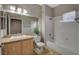 Bathroom features a bathtub and shower combination and a tile floor at 5250 S Rainbow Blvd # 2165, Las Vegas, NV 89118