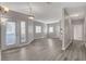 Bright living room offers modern floors and lots of natural light at 5250 S Rainbow Blvd # 2165, Las Vegas, NV 89118