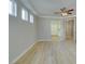 Bright living room with a ceiling fan at 7517 Cliff Peaks St, Las Vegas, NV 89149