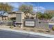 Summer Trail community sign featuring stone accents and mature landscaping at 7815 Red Rock Ridge Ave, Las Vegas, NV 89179