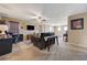 Bright loft features a ceiling fan, carpeted floor, and versatile space for living, office, or play at 7815 Red Rock Ridge Ave, Las Vegas, NV 89179