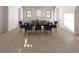 Elegant dining room featuring hardwood floors and modern furniture set at 8 Via Verona Ct, Henderson, NV 89011