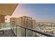 Expansive balcony view showcasing the city skyline from a luxury high-rise building at 8255 Las Vegas Blvd # 1908, Las Vegas, NV 89123
