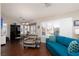 Cozy breakfast nook featuring natural light and shuttered windows at 8904 Marble Dr, Las Vegas, NV 89134