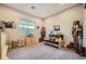Playful bedroom is furnished with nutcrackers, teddy bears and comfortable seating at 9475 W Rosada Way, Las Vegas, NV 89149