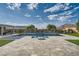 This is a pool in a beautifully landscaped backyard at 9475 W Rosada Way, Las Vegas, NV 89149