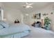 Spacious bedroom offering carpet floors and a comfortable seating area at 1433 Erskine Ave, Las Vegas, NV 89123