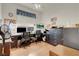 Functional office space equipped with multiple desks, chairs, and storage cabinets at 1433 Erskine Ave, Las Vegas, NV 89123