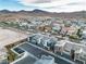 Neighborhood aerial view showcasing 2699 Chance Canyon St with scenic mountain backdrop at 2699 Chance Canyon St, Henderson, NV 89044