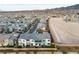 Neighborhood aerial view showcasing the community pool and 2699 Chance Canyon St at 2699 Chance Canyon St, Henderson, NV 89044