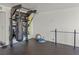 Clean fitness center with punching bag, exercise ball, and exercise equipment at 3111 Bel Air Dr # 20D, Las Vegas, NV 89109