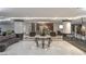 Spacious lobby with marble floors, decorative columns, seating, and elegant decor at 3111 Bel Air Dr # 20D, Las Vegas, NV 89109